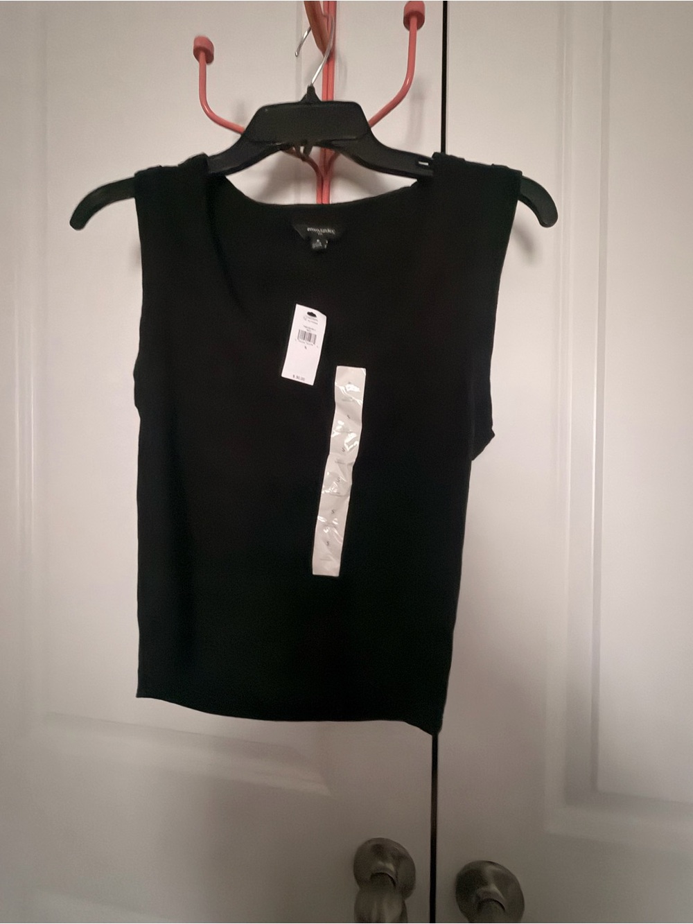 Banana Republic Black Sleeveless Knit Tank